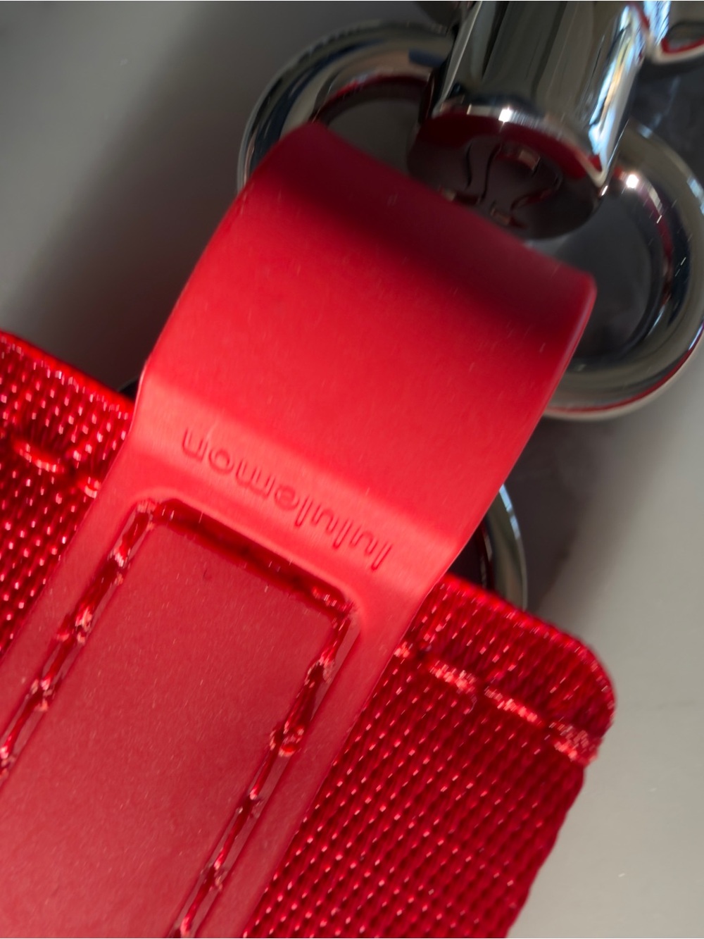 Red Lululemon Keychain - Picture 3 of 8